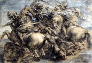 Battaglia di Anghiari - Leonardo da Vinci
