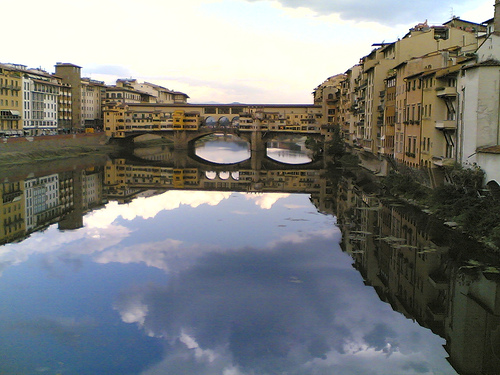 firenze in barca 2012 ponte vecchio