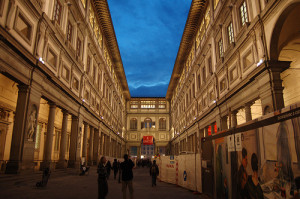 loggiato galleria uffizi