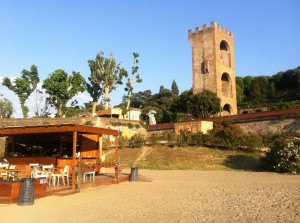 Spiaggia sull'arno