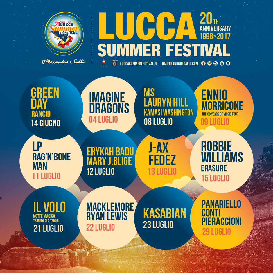 Estate Lucchese Tutti gli eventi del Summer Festival Eventi Firenze